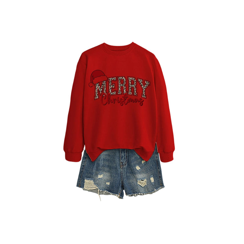💖LAST DAY PROMOTION - 50%OFF 💖  Women's Merry Christmas Printed Sweatshirt