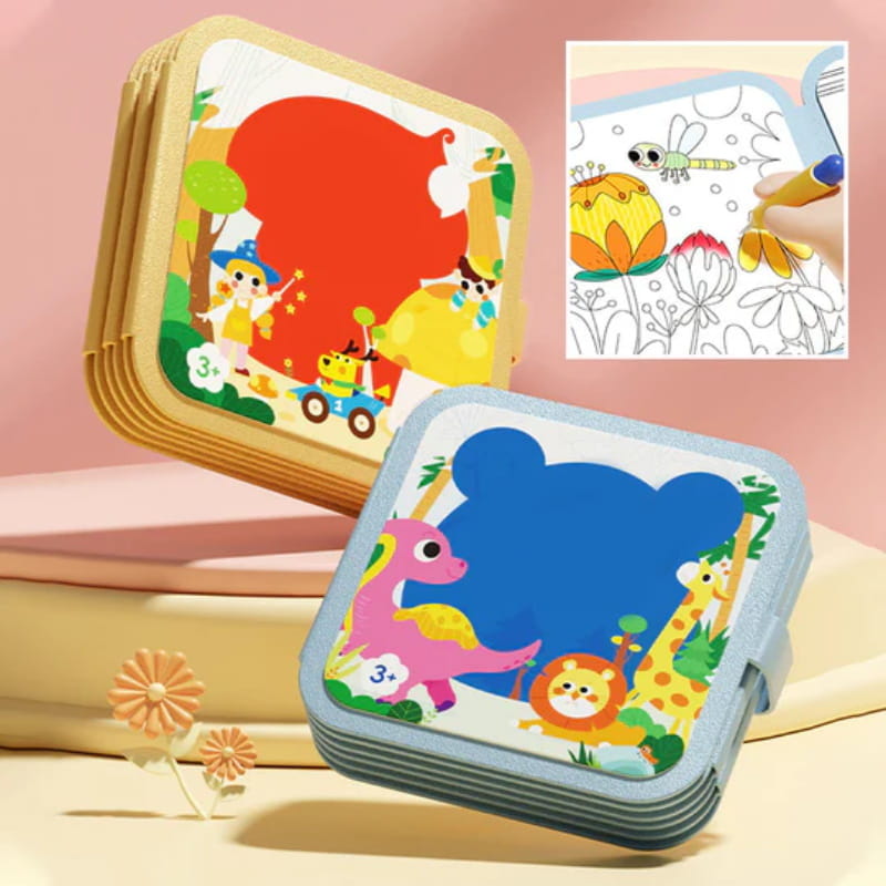 🎄Christmas Sale 70% OFF!!🎁✨Children's Doodle Magical Watercolor Book