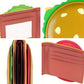 Cute Burger RFID Wallet for Women