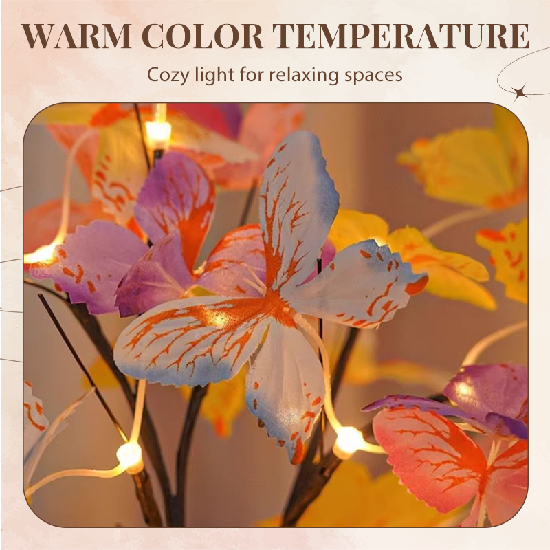 💥Limited-time offer: 50% off-LED Butterfly Birch Tree Light-🎁The Best Gift