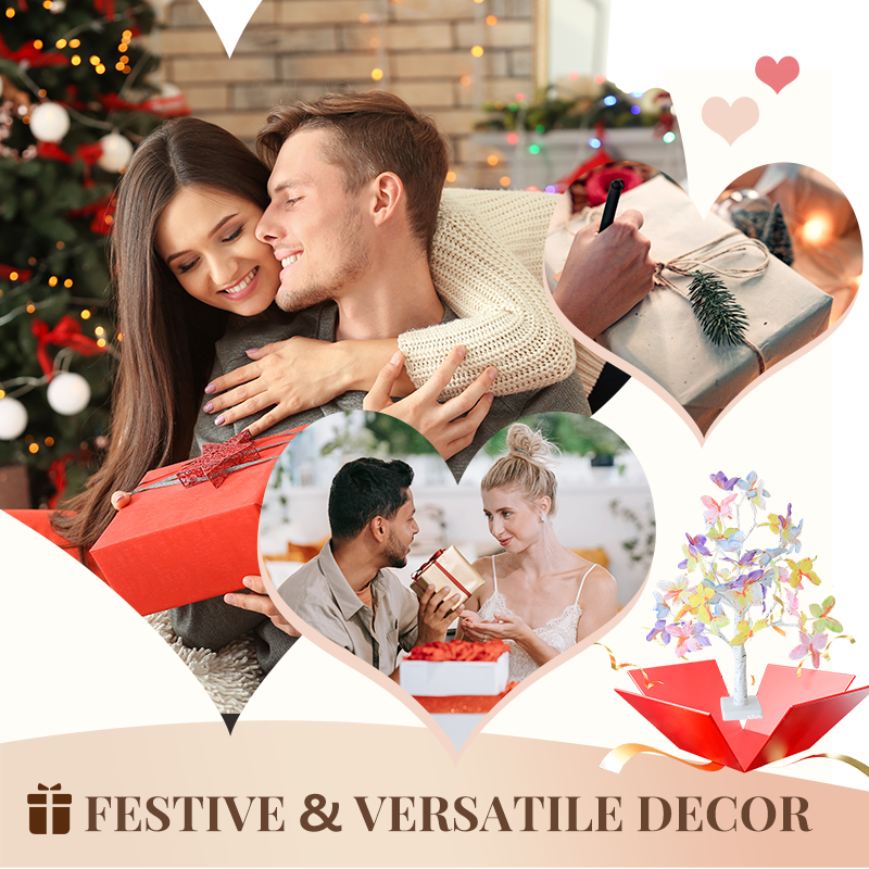 💥Limited-time offer: 50% off-LED Butterfly Birch Tree Light-🎁The Best Gift