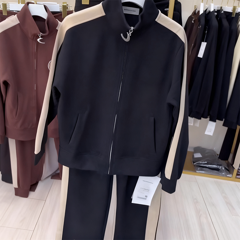 ⏳Time-Limited Special⏰Women's Solid Color Zip Up Sports Suit