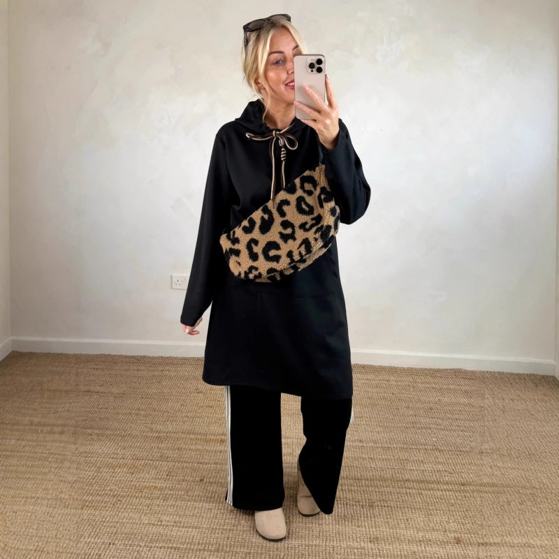 🔥New arrivals offer-Women's Oversized Long Hoodie Dress with Pockets