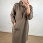 🔥New arrivals offer-Women's Oversized Long Hoodie Dress with Pockets