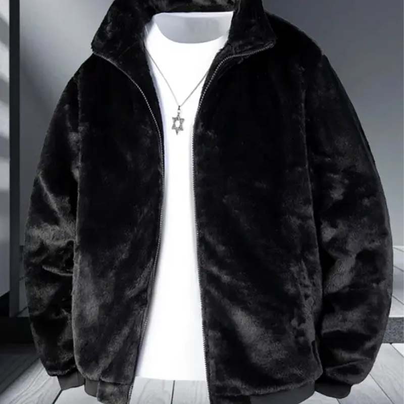 Comfortable Stand Collar Thickened Jacket