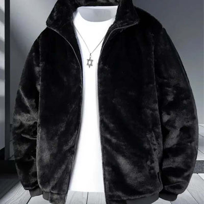 Comfortable Stand Collar Thickened Jacket