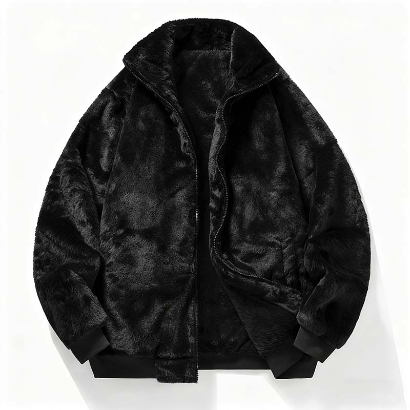 Comfortable Stand Collar Thickened Jacket