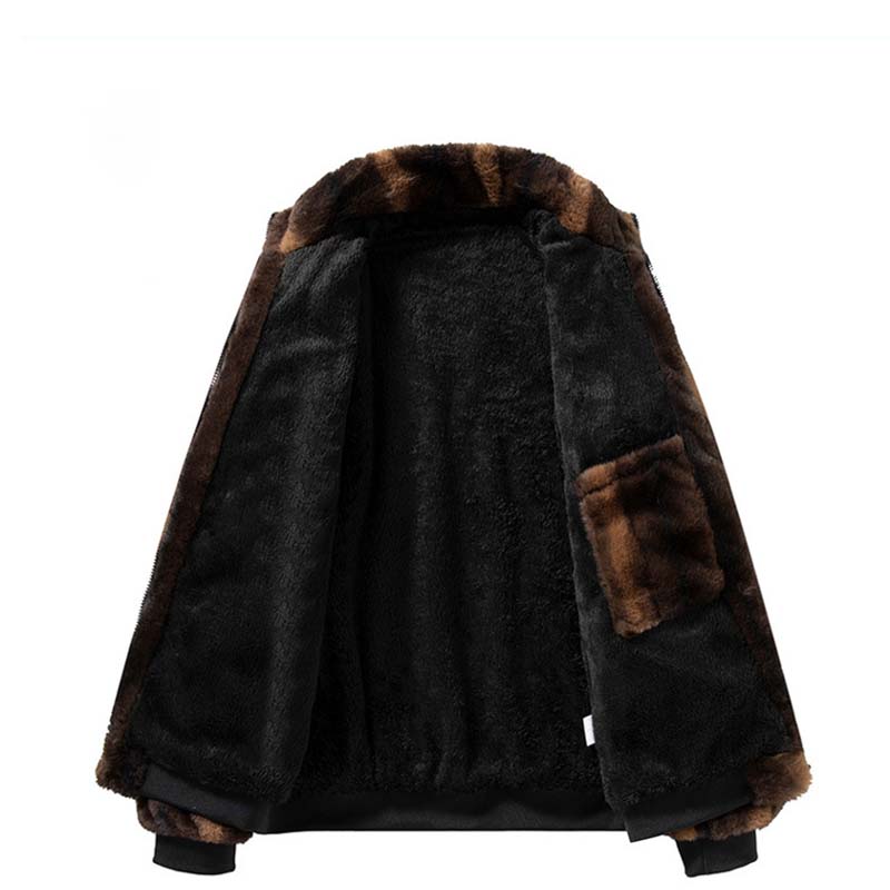 Comfortable Stand Collar Thickened Jacket