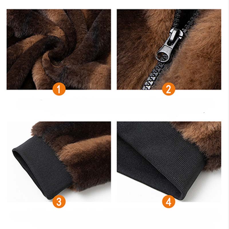 Comfortable Stand Collar Thickened Jacket