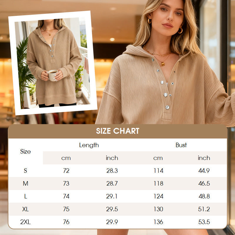 🔥Limited-time offer-Women’s Fashion Long Sleeve Hoodie