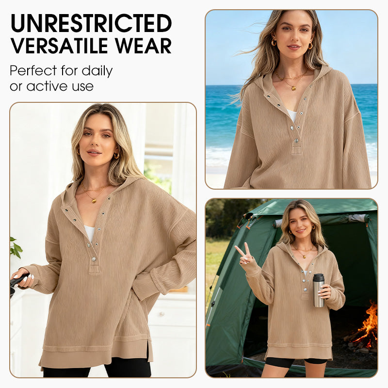 🔥Limited-time offer-Women’s Fashion Long Sleeve Hoodie