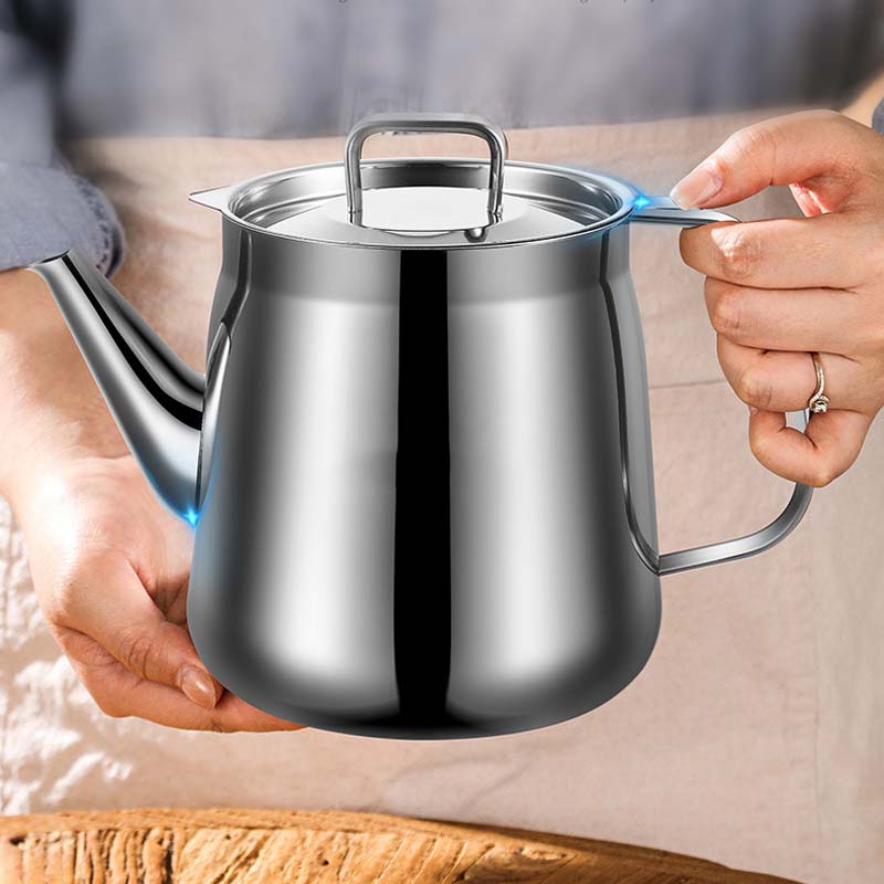 📢📢50% OFF🔥Durable Stainless Steel Oil Filter Pot