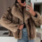 Women's Stylish Warm Faux Fur Jacket