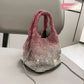 Women's Rhinestone Bucket Handbag