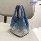 Women's Rhinestone Bucket Handbag