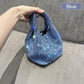 Women's Rhinestone Bucket Handbag