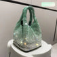 Women's Rhinestone Bucket Handbag