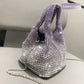 Women's Rhinestone Bucket Handbag