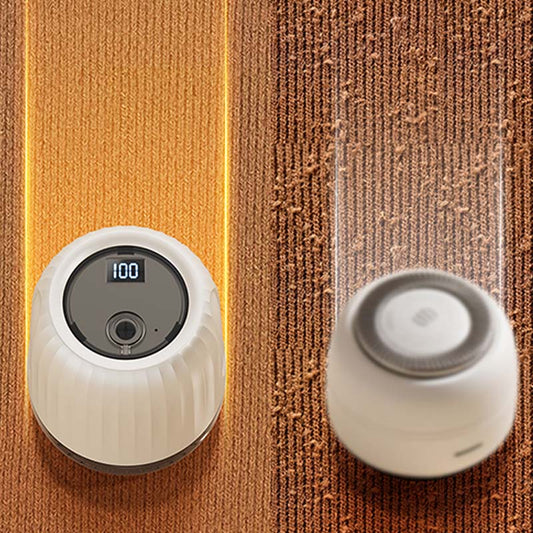 6-Blade Electric Fabric Shaver with Digital Display