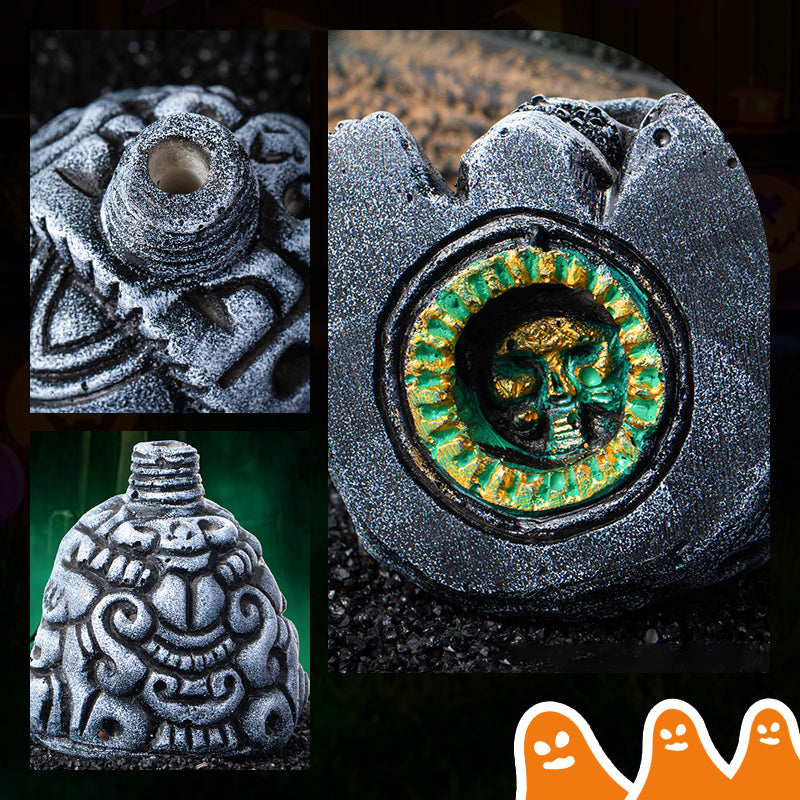 Halloween Prank Skull Shaped Funny Whistle