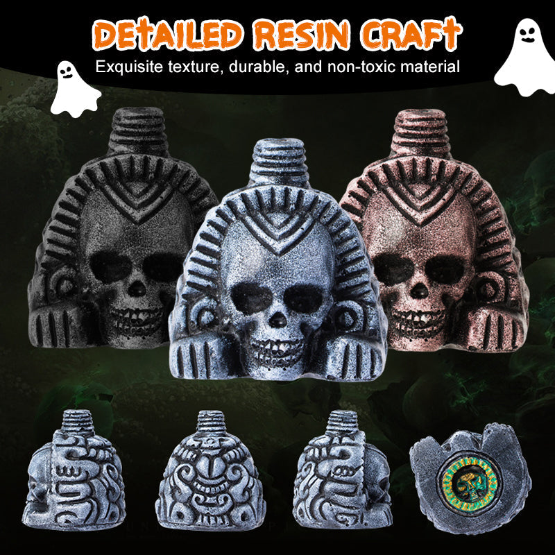 Halloween Prank Skull Shaped Funny Whistle