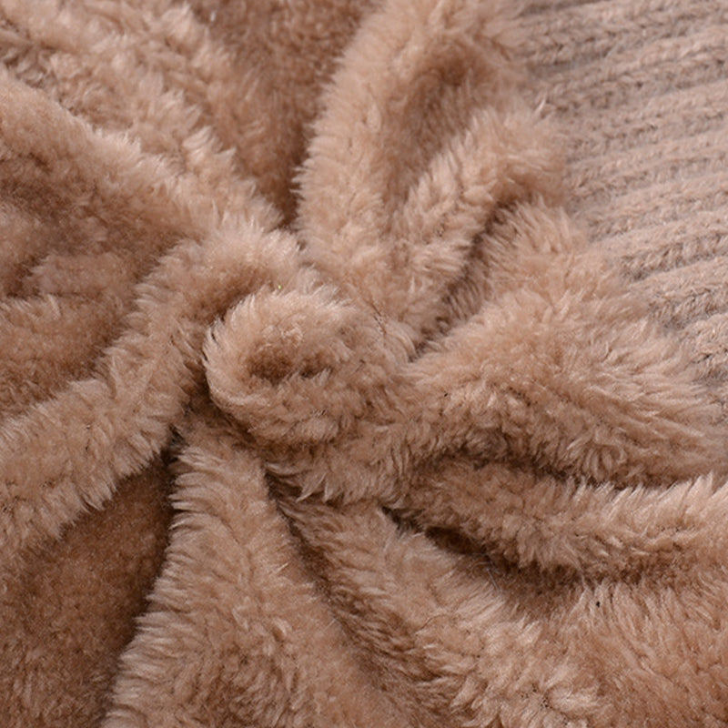 🔥New arrivals offer-Stylish Chunky Winter Knit Hat - With Warm Face Cover and Scarf