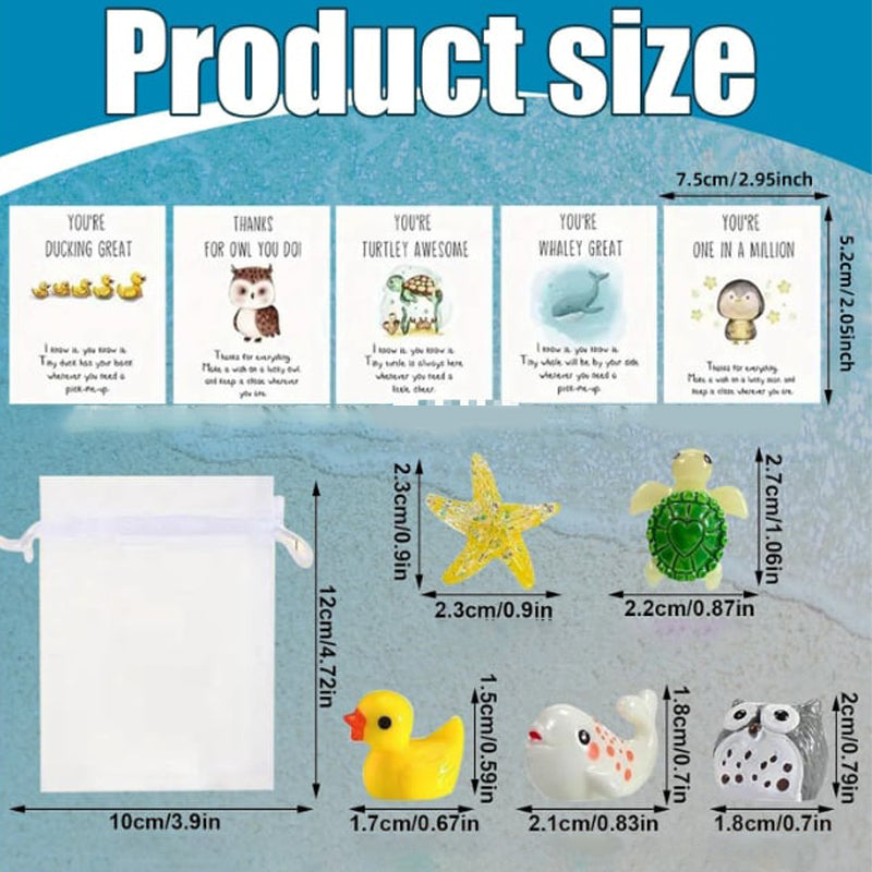 🎅Xmas Sales - 50% OFF🎄25 PCS SET🎄 - Animal Pun Note Cards