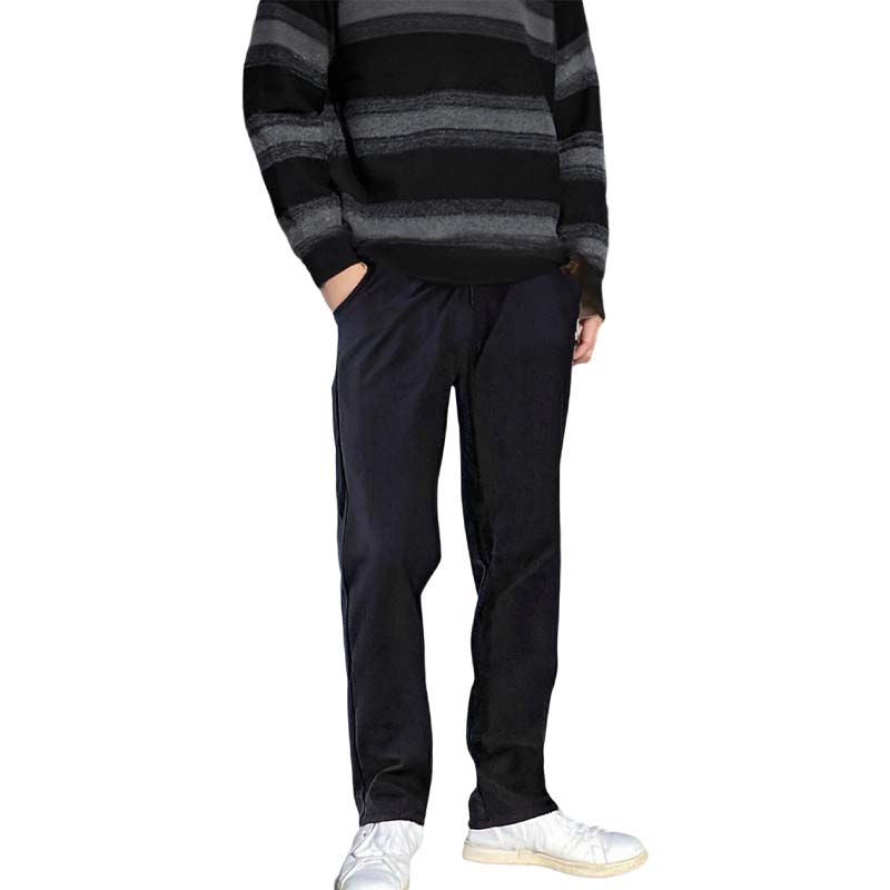 Unisex Solid Color Windproof Thermal Pants