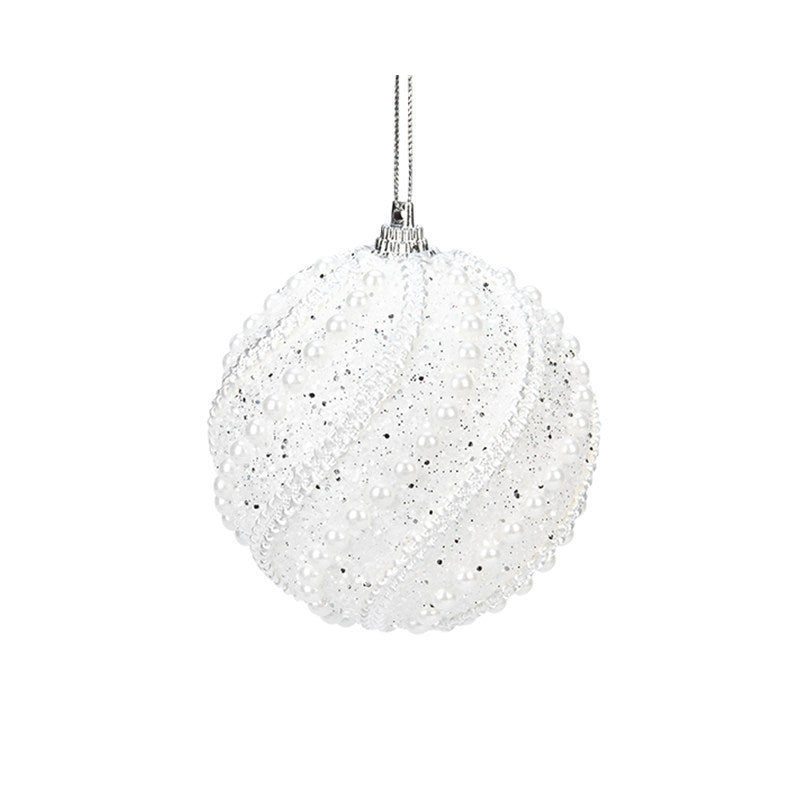 Sequin Shatterproof Christmas Ball Ornaments