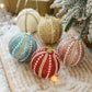 Sequin Shatterproof Christmas Ball Ornaments