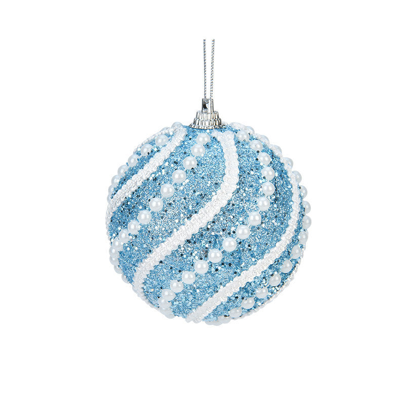 Sequin Shatterproof Christmas Ball Ornaments