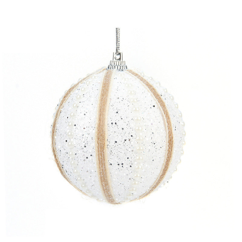 Sequin Shatterproof Christmas Ball Ornaments