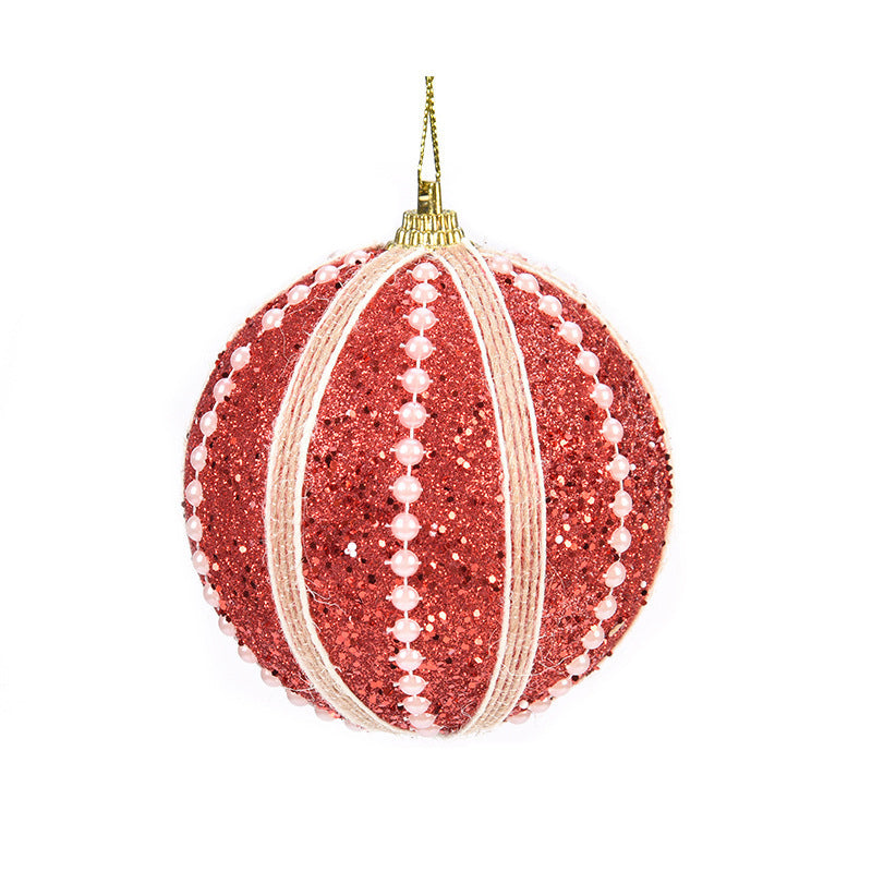 Sequin Shatterproof Christmas Ball Ornaments