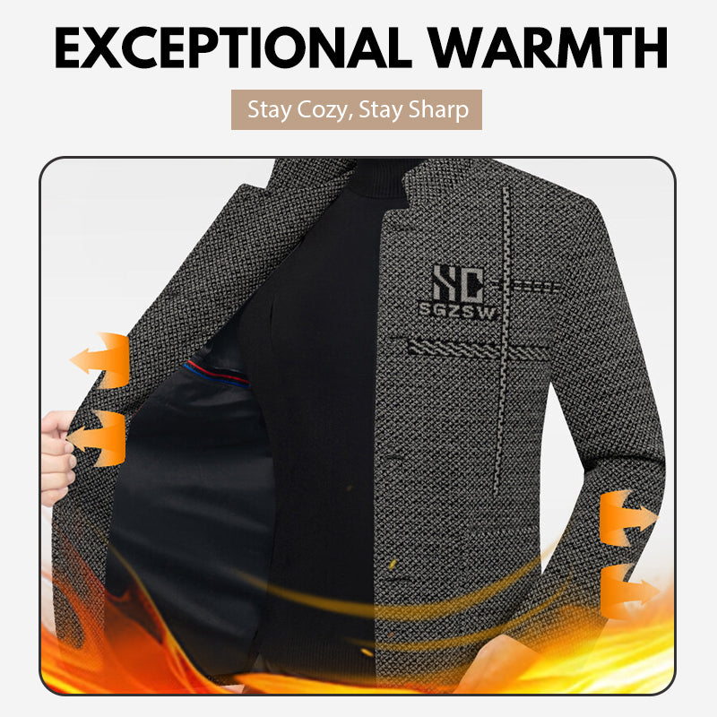 🧥 50% OFF NOW! 🔥 Men's 3D Fit Winter Coat - Thickened & Windproof, Ideal for Cold Weather Outdoors ❄️✨