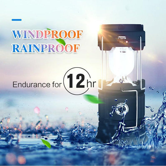 3-in-1 LED Flame Camping Lantern