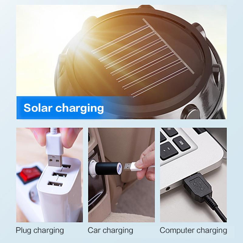 3-in-1 LED Flame Camping Lantern