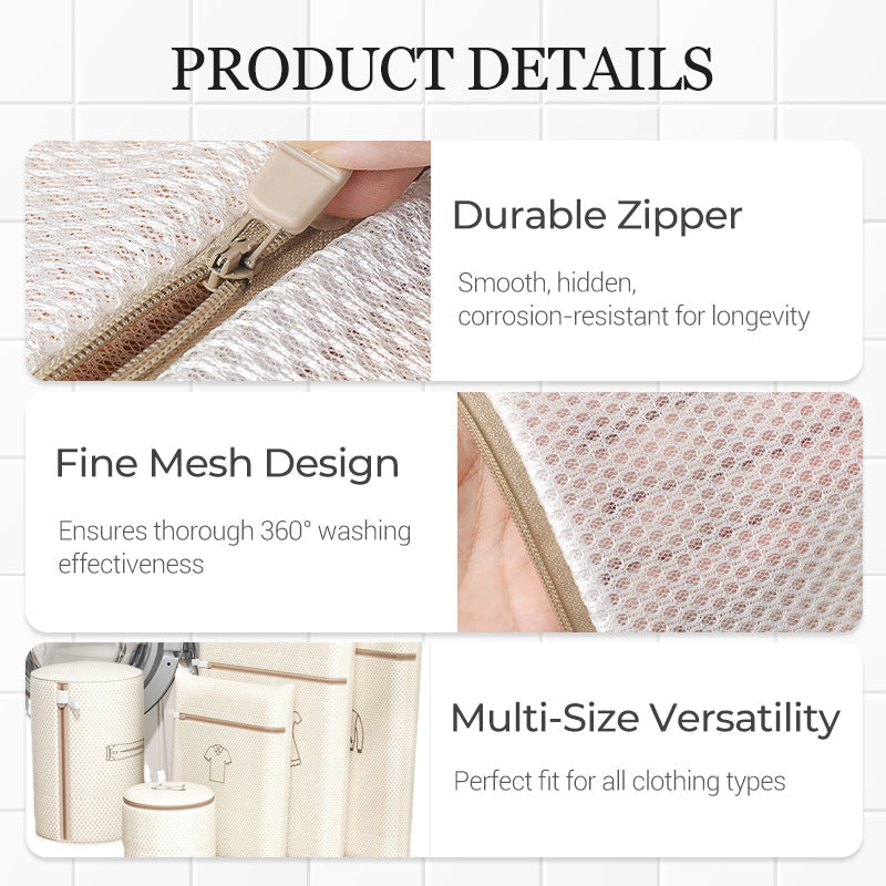 ✨【Multi-Size Mesh Laundry Bags - Simplify Laundry Day】✨