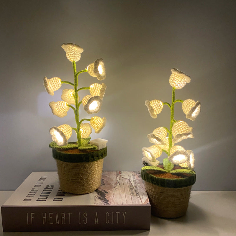 ✨LAST DAY PROMOTION - 50%OFF✨Lily Glow Crochet Lamp
