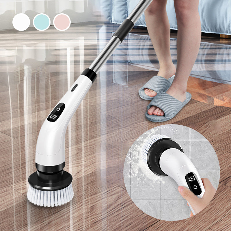 🔥LAST DAY SALE ⚡50K+ SOLD!🧽💦9-in-1 Electric Cleaning Brush🏠Multi-Purpose for Home