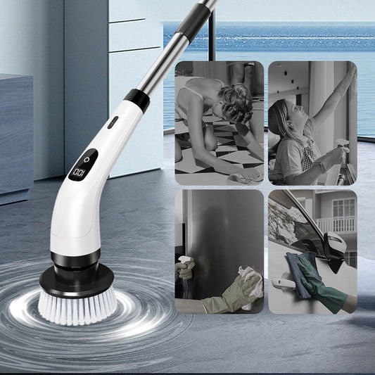 🔥LAST DAY SALE ⚡50K+ SOLD!🧽💦9-in-1 Electric Cleaning Brush🏠Multi-Purpose for Home