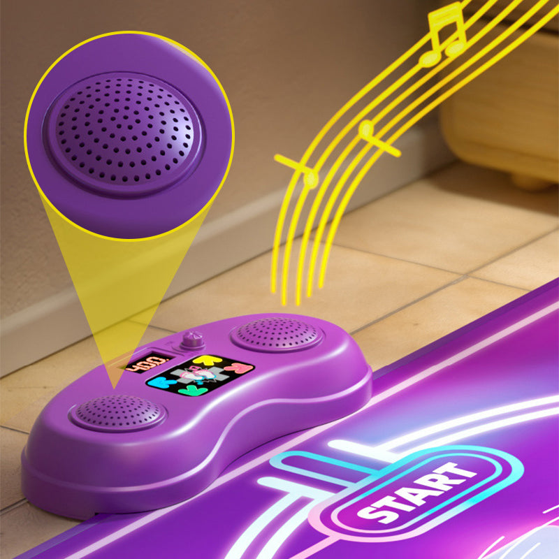 💃 LAST DAY 50% OFF! ✨ Bluetooth Music & Light Interactive Dance Mat - LED Color Changing with 3 Modes for Kids & Family Parties 🎵🌈