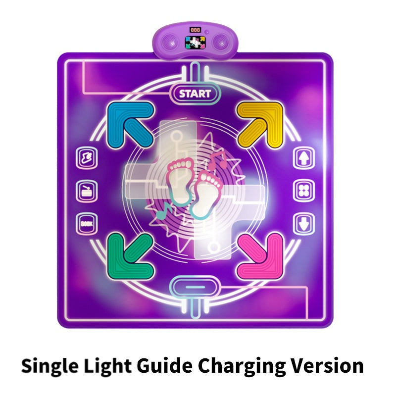 💃 LAST DAY 50% OFF! ✨ Bluetooth Music & Light Interactive Dance Mat - LED Color Changing with 3 Modes for Kids & Family Parties 🎵🌈