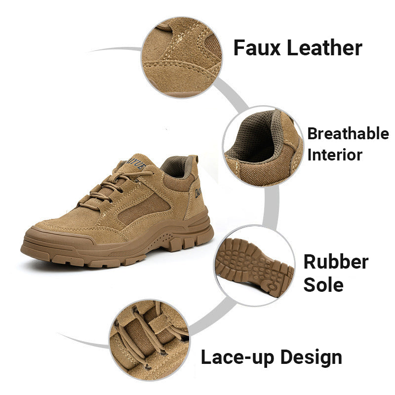 🏷️Industrial-Grade Safety Shoes | Anti-Slip • Anti-Puncture • Heat-Resistant