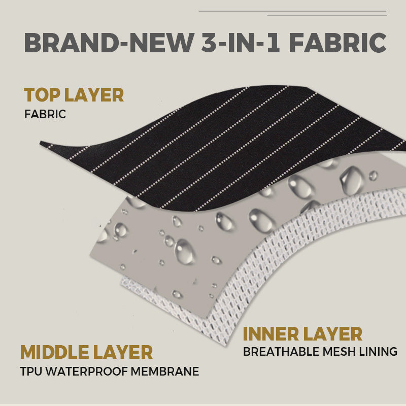 🔥NEW YEAR 50% OFF Sale!🔥Cross-Back Waterproof Apron with Detachable Hand Towel