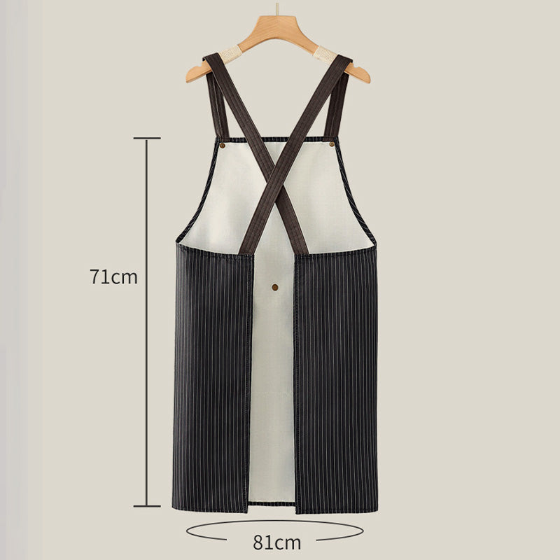 🔥NEW YEAR 50% OFF Sale!🔥Cross-Back Waterproof Apron with Detachable Hand Towel