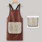 🔥NEW YEAR 50% OFF Sale!🔥Cross-Back Waterproof Apron with Detachable Hand Towel