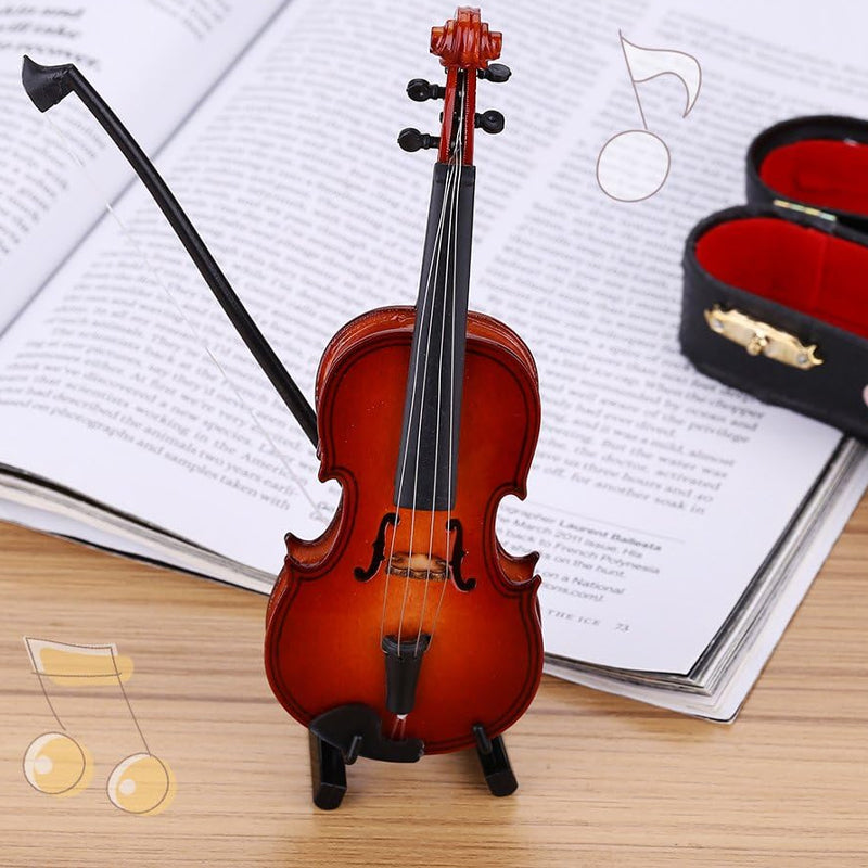 🎻 LAST-MINUTE CHRISTMAS: 50% OFF 🎄 Mini Violin Model Ornament – Exquisite Detail, Perfect for Graduation Gift & Holiday Decor ✨📦