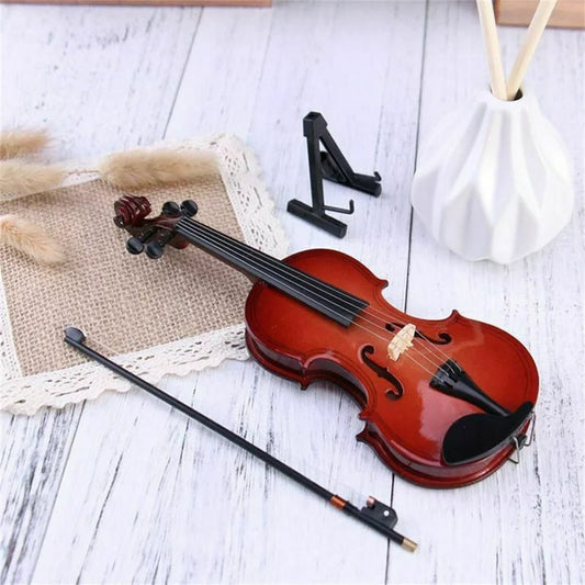 🎻 LAST-MINUTE CHRISTMAS: 50% OFF 🎄 Mini Violin Model Ornament – Exquisite Detail, Perfect for Graduation Gift & Holiday Decor ✨📦