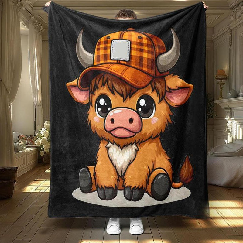 🎁Christmas Sale 49% OFF🎅✨Soft & Cozy Cartoon Cow Blanket