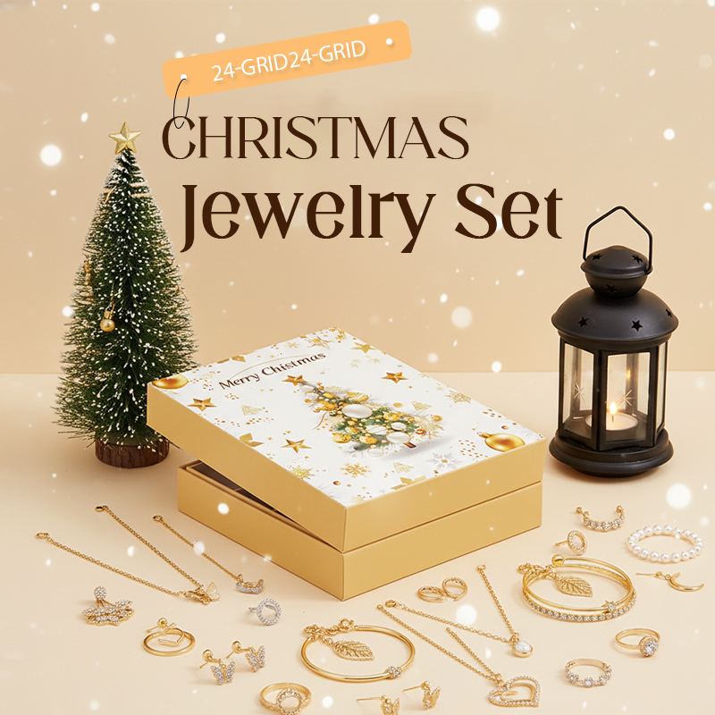 🔥Hot Sale Offers-24-Grid Christmas Jewelry Set